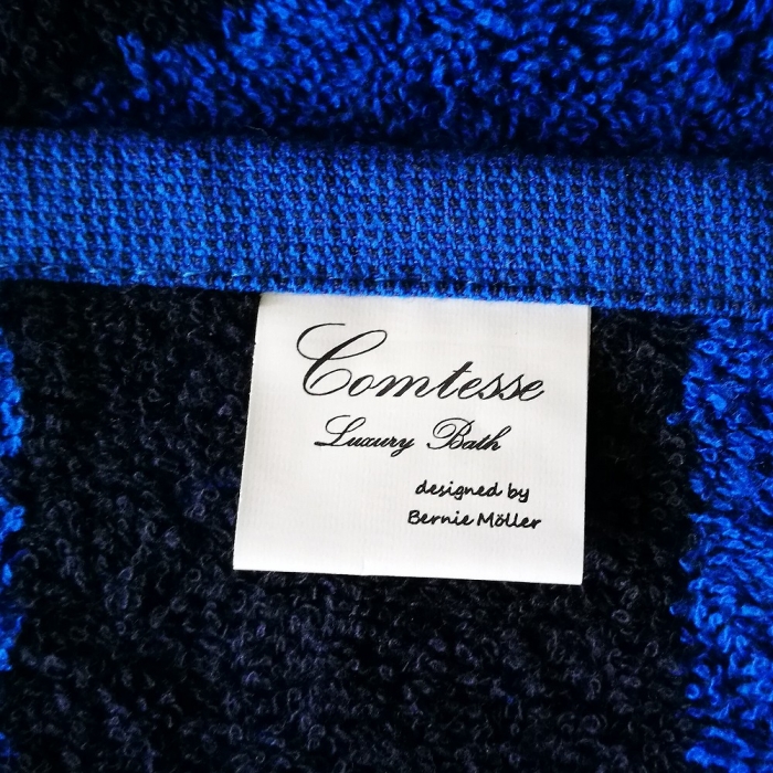 Preview: COMTESSE LUXURY BATH Streifen Strandtuch Duschtuch 70x140 cm